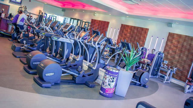 Exercise machines at Xcite Whitburn