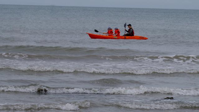 People kayaking at The Outdoor Shop and Kayak Hire in Ilfracombe