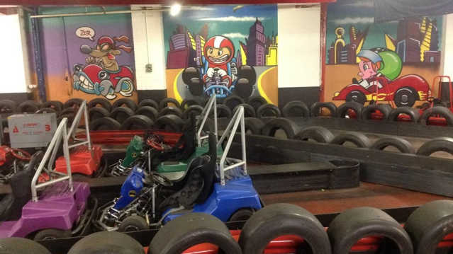 Go karts at JDR Karting in Gloucester