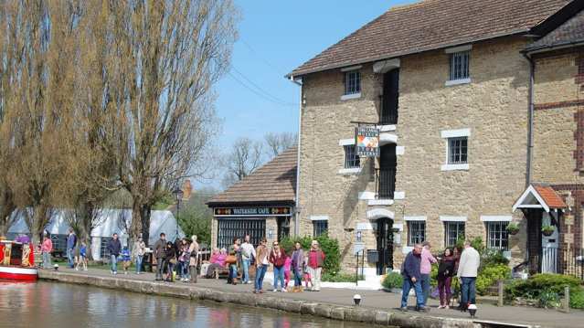 Outside view of The Canal Museum in Bruerne