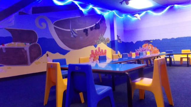 Party room at Megaplay in Bradford