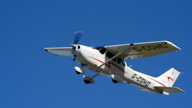 Airplane from Pleasure Flights in Caernarfon
