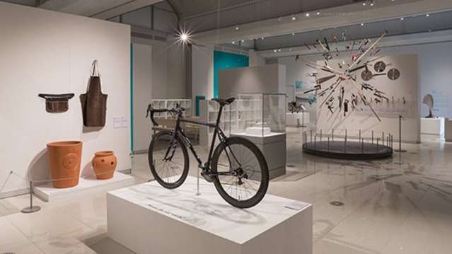 Exhibition room at Millennium Gallery in Sheffield