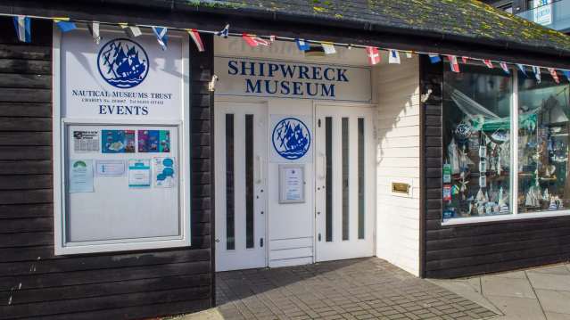 Entrance to Shipwreck Museum in Hastings