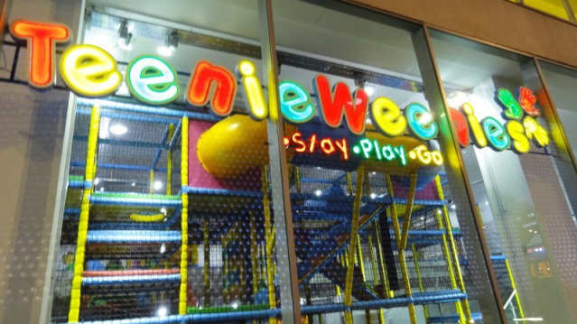 Entrance of Teenie Weenies in Birmingham
