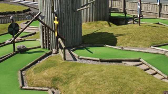 Golf course at Fort Lucan Viking Golf