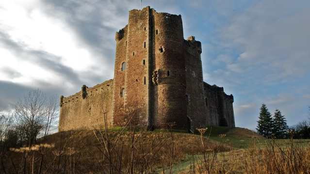 Outside view of Doune Castle