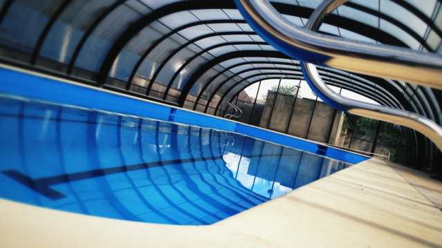 Swimming pool at Wotton Pool in Wotton-under-Edge