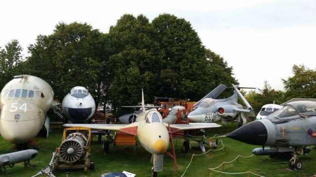Aeroplanes at Highland Aviation Museum in Inverness