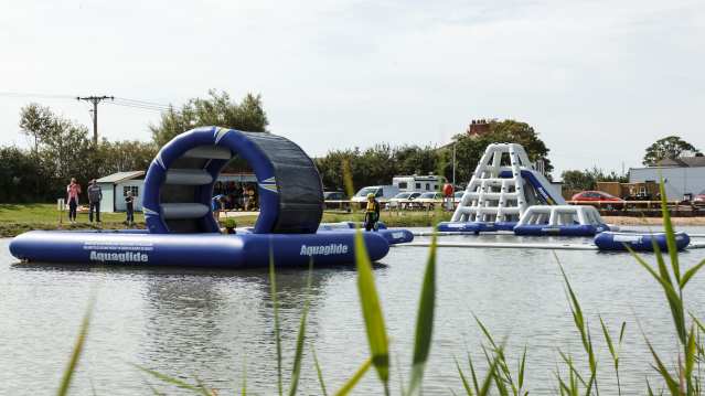 A view of Lincolnshire Aquapark, Mablethorpe