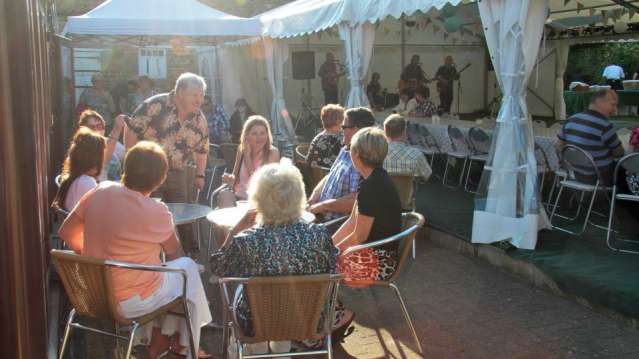 Families at Betton Farm Visitor Centre in Scarborough