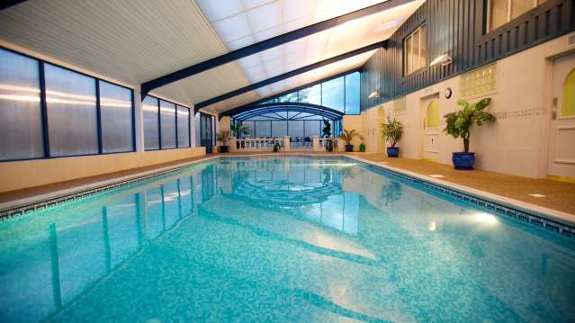 Swimming pool at Plassey in Wrexham