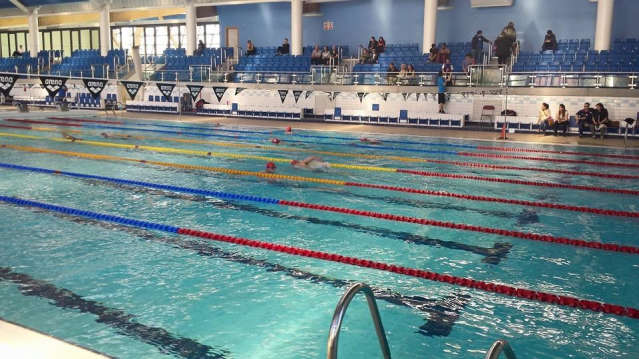 People in swimming pool at Lifestyles Garston in Liverpool