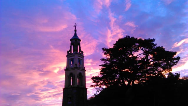 Bell Tower at Portmeirion in Porthmadog