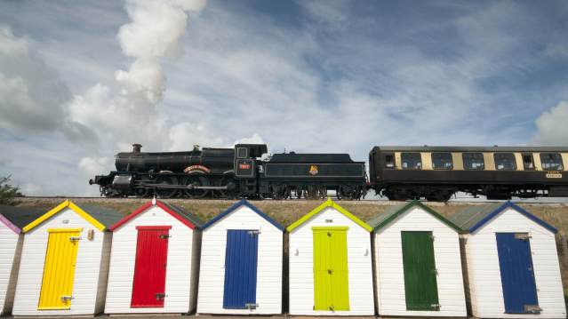 Steam Train from Dartmouth Steam Rail and River Boat Co in Paignton