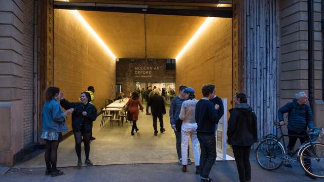 Entrance to Modern Art Oxford