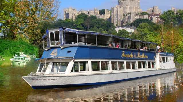 Tour boat at French Brothers Boats Runnymede in Old Windsor