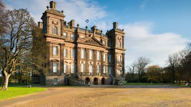 Outside view of Duff House in Aberdeen