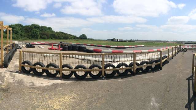 Race track at Raceway Kart Centre Ltd in Gainsborough