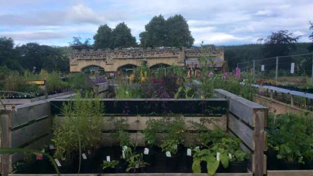 Gardens at Logie Estate in Forres