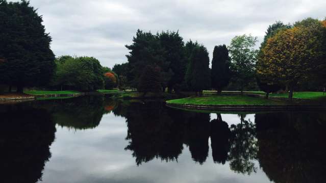 Lake at Whin Park in Inverness