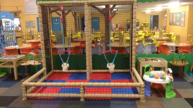 Toddler soft play area at Go Bananas Indoor Soft Play Centre in Colchester