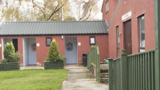 Toilets at Piggery Pottery in Caernarfon