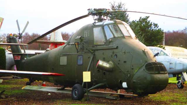 Helicopter at Dumfries and Galloway Aviation Museum