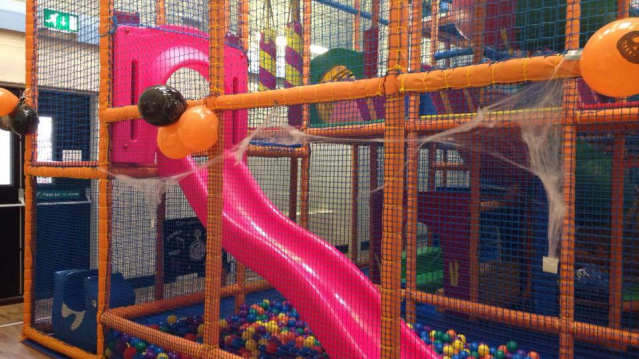 Slide and ball pit at Noahs Ark Family Centre Thornaby