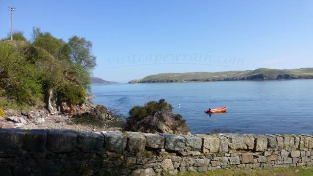 Lake at Cape Wrath in Durness