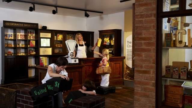 Families at The Peoples History Museum in Manchester