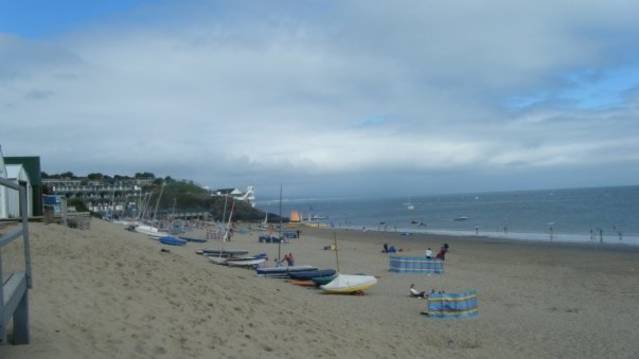 Boats on Abersoch Beach