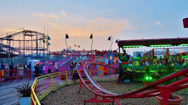 Rides at Clacton Pier in Clacton on Sea