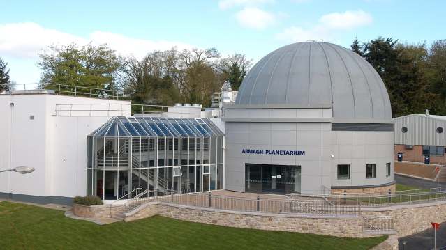 Outside view of Armagh Planetarium