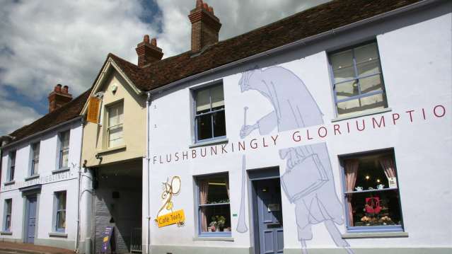 Outside view of The Roald Dahl Museum and Story Centre in Great Missenden
