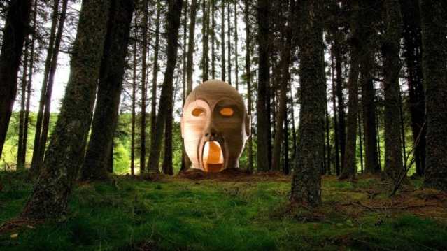 Sculpture at Kielder Art and Architecture in Kielder
