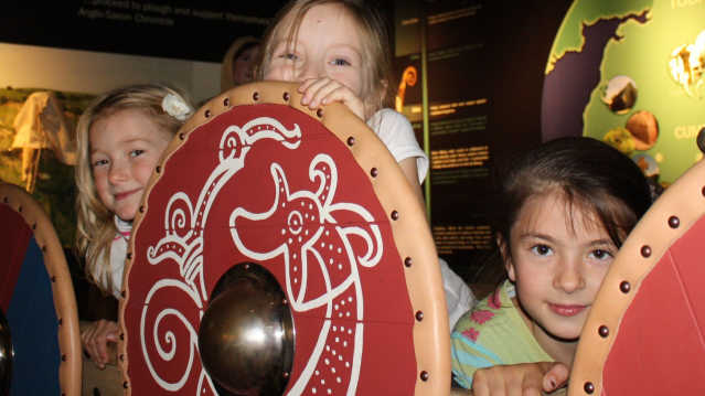 Kids playing at The Dock Museum in Barrow In Furness