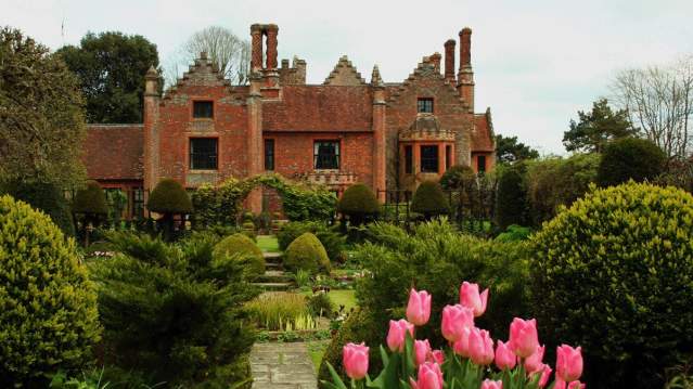Gardens and outside view of Chenies Manor