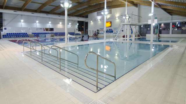 Swimming pool at Tudor Grange Sports Centre in Solihull