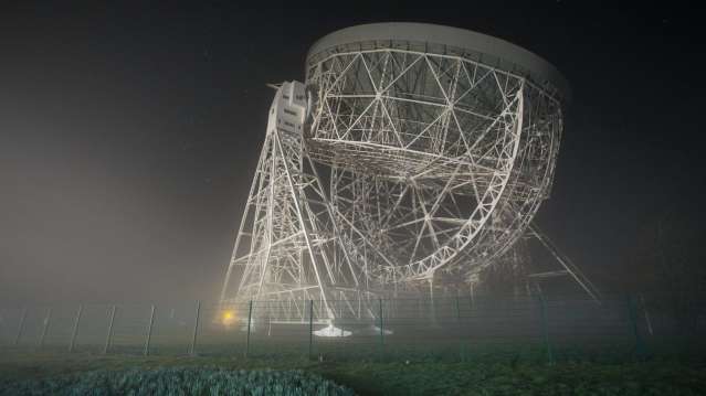 Lovell Telescope at Jodrell Bank Discovery Centre in Macclesfield