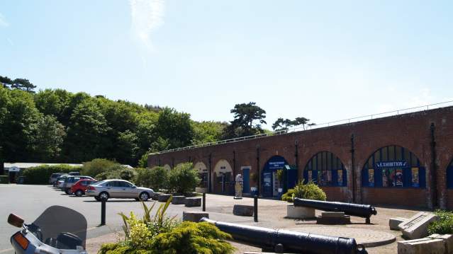 Outside view of Fort Victoria in Yarmouth
