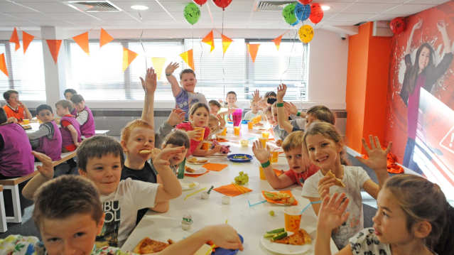 Birthday party at Bounce Indoor Trampoline Park in Milton Keynes
