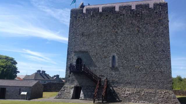Outside view of Athenry Castle 