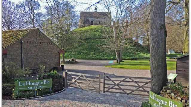 Entrance to La Hougue Bie in Jersey