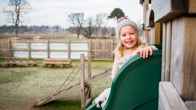 Play area at Archerfield Walled Garden in North Berwick