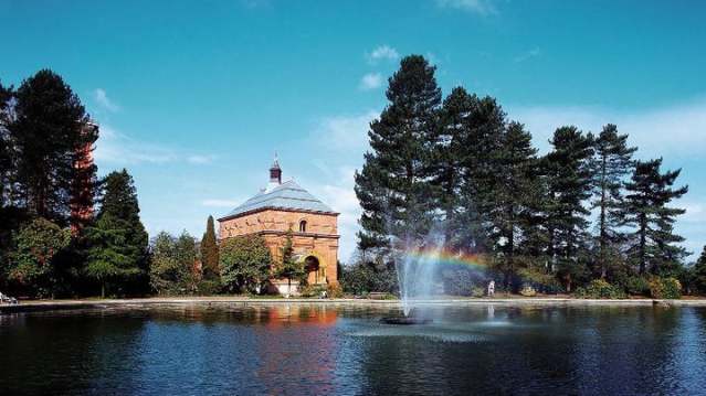 Outside view of Papplewick Pumping Station in Nottingham