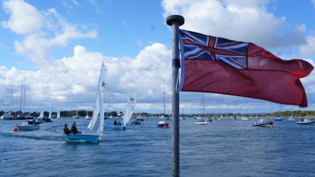 People sailing at Chichester Harbour Water Tours in East Wittering