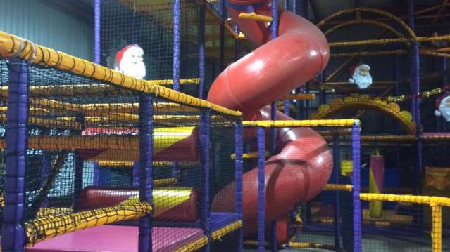 Indoor soft play frame at Graune Pet Farm and Play Centre in Ballyhaunis