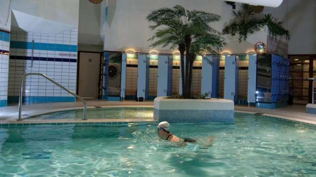 Swimming pool at Yell Leisure Centre in Shetland Isles