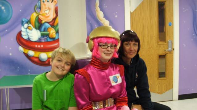 Family at Playzone Newtownabbey